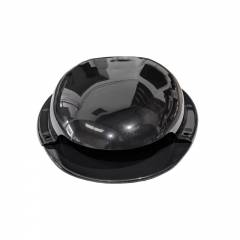 FLOWROTOR Van Roof Vent Passive Air Extractor Duct Scoop Ventilator BLACK
