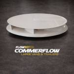 FLOWROTOR COMMERFLOW TRUCK Spinning Van Roof Vent Air Extractor Ventilator WHITE