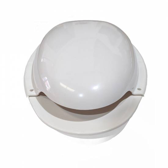 FLOWROTOR Van Roof Vent Air Passive Extractor Duct Scoop Ventilator WHITE