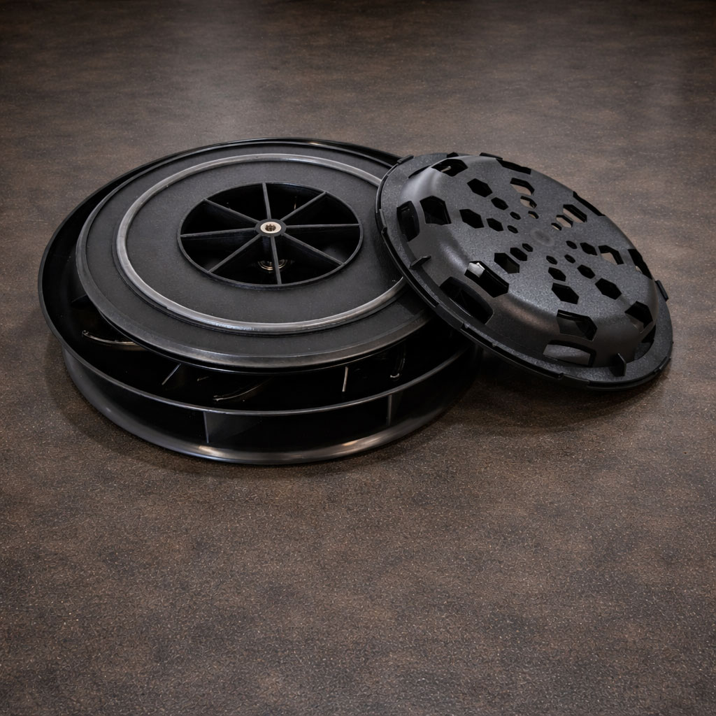 FLOWROTOR COMMERFLOW TRUCK Spinning Van Roof Vent Air Extractor Ventilator BLACK